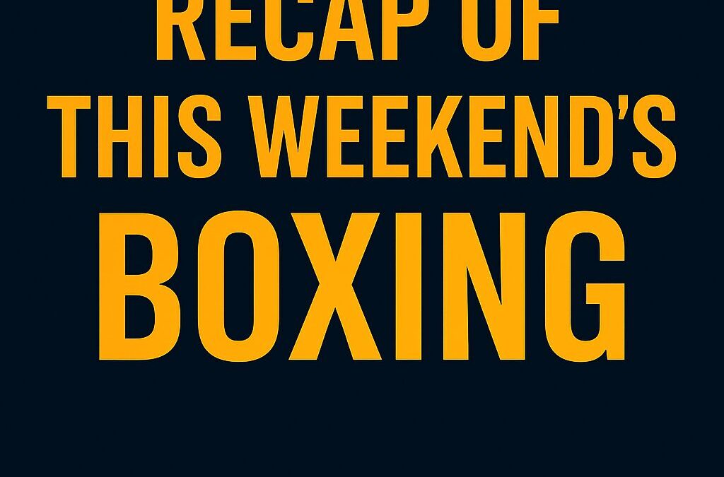 Weekend Boxing Recap: Inoue Shines as Garcia, Canelo & Haney Disappoint